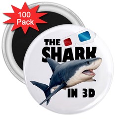 The Shark Movie 3  Magnets (100 Pack) by Valentinaart