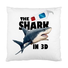 The Shark Movie Standard Cushion Case (two Sides) by Valentinaart