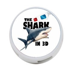 The Shark Movie 4-port Usb Hub (one Side) by Valentinaart