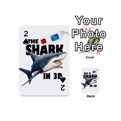 The Shark Movie Playing Cards 54 (mini)  by Valentinaart