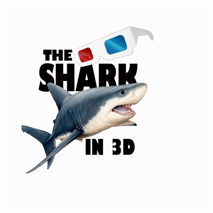 The Shark Movie Large Garden Flag (Two Sides)