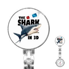 The Shark Movie Stainless Steel Nurses Watch by Valentinaart