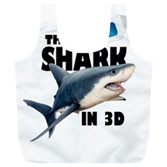 The Shark Movie Full Print Recycle Bags (l)  by Valentinaart