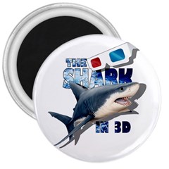 The Shark Movie 3  Magnets by Valentinaart