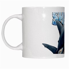 The Shark Movie White Mugs by Valentinaart