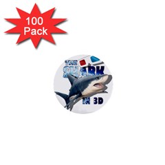 The Shark Movie 1  Mini Buttons (100 Pack)  by Valentinaart