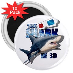 The Shark Movie 3  Magnets (10 Pack)  by Valentinaart