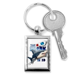 The Shark Movie Key Chains (rectangle)  by Valentinaart