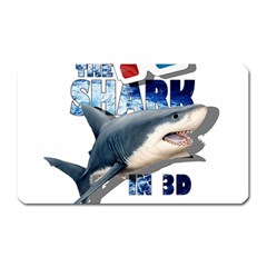 The Shark Movie Magnet (rectangular) by Valentinaart