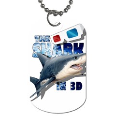 The Shark Movie Dog Tag (two Sides) by Valentinaart