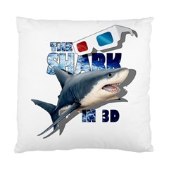 The Shark Movie Standard Cushion Case (two Sides) by Valentinaart