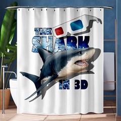 The Shark Movie Shower Curtain 60  X 72  (medium)  by Valentinaart