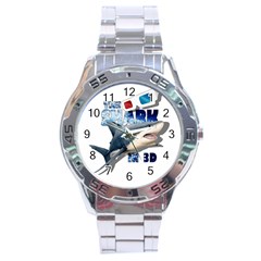 The Shark Movie Stainless Steel Analogue Watch by Valentinaart