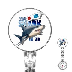 The Shark Movie Stainless Steel Nurses Watch by Valentinaart