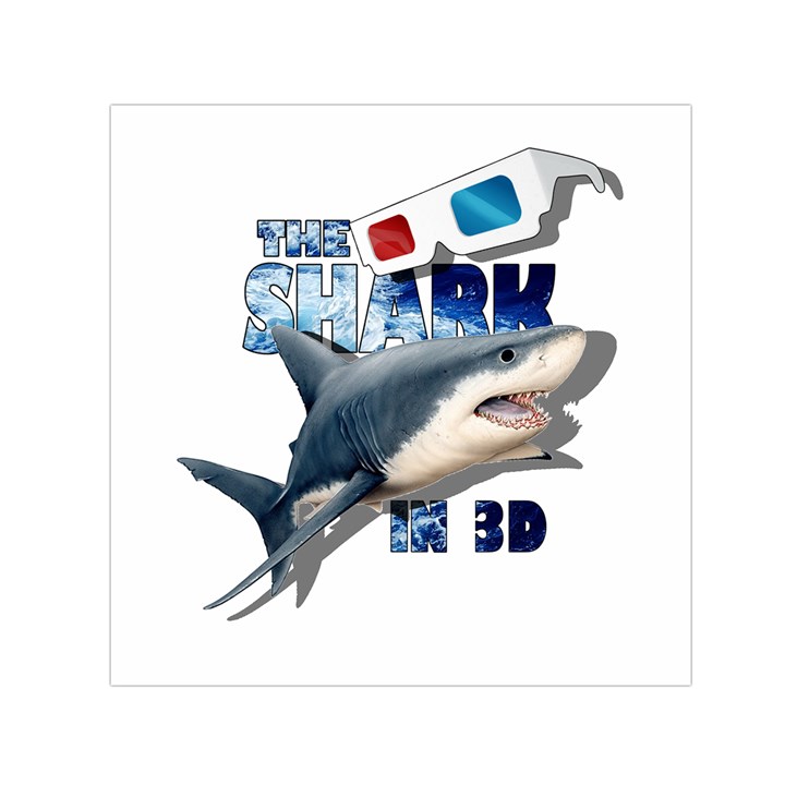 The Shark Movie Small Satin Scarf (Square)