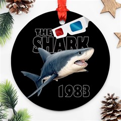 The Shark Movie Ornament (round) by Valentinaart