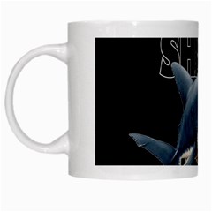 The Shark Movie White Mugs by Valentinaart