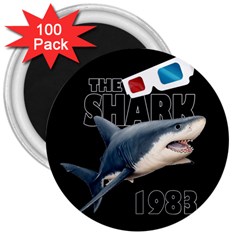 The Shark Movie 3  Magnets (100 Pack) by Valentinaart