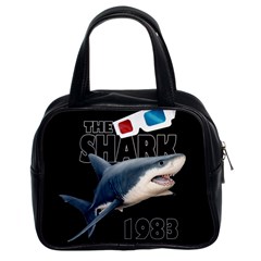 The Shark Movie Classic Handbags (2 Sides) by Valentinaart