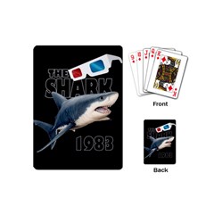 The Shark Movie Playing Cards (mini)  by Valentinaart