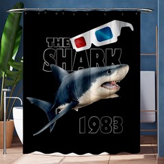 The Shark Movie Shower Curtain 60  X 72  (medium)  by Valentinaart