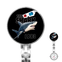 The Shark Movie Stainless Steel Nurses Watch by Valentinaart