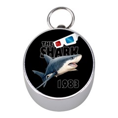 The Shark Movie Mini Silver Compasses by Valentinaart