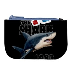 The Shark Movie Large Coin Purse by Valentinaart