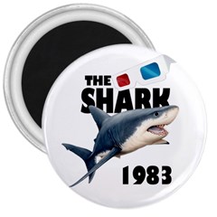 The Shark Movie 3  Magnets by Valentinaart