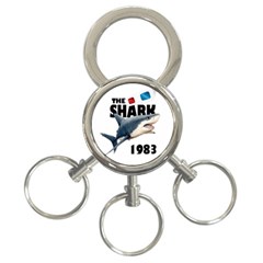 The Shark Movie 3-ring Key Chains by Valentinaart