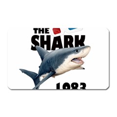 The Shark Movie Magnet (rectangular) by Valentinaart