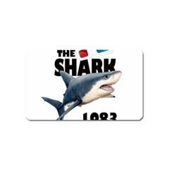 The Shark Movie Magnet (name Card) by Valentinaart