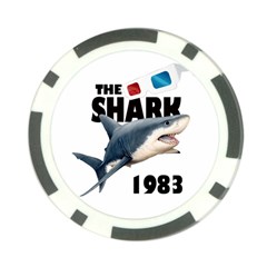 The Shark Movie Poker Chip Card Guard (10 Pack) by Valentinaart