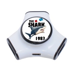 The Shark Movie 3-port Usb Hub by Valentinaart