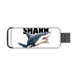 The Shark Movie Portable Usb Flash (one Side) by Valentinaart