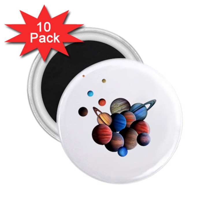 Planets  2.25  Magnets (10 pack) 