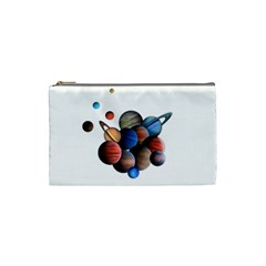 Planets  Cosmetic Bag (small)  by Valentinaart