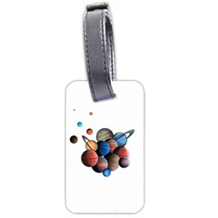 Planets  Luggage Tags (one Side)  by Valentinaart