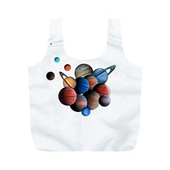 Planets  Full Print Recycle Bags (m)  by Valentinaart