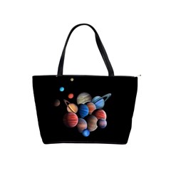 Planets  Shoulder Handbags by Valentinaart