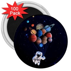 Planets  3  Magnets (100 Pack) by Valentinaart