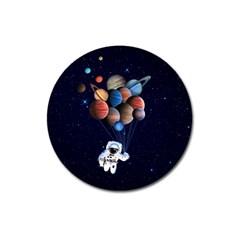 Planets  Magnet 3  (round) by Valentinaart