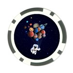 Planets  Poker Chip Card Guard Front