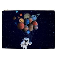 Planets  Cosmetic Bag (xxl)  by Valentinaart