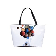 Planets  Shoulder Handbags by Valentinaart