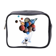 Planets  Mini Toiletries Bag 2-side by Valentinaart