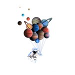 Planets  Shower Curtain 48  x 72  (Small)  Curtain(48  X 72 ) - 42.18 x64.8  Curtain(48  X 72 )