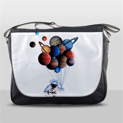 Planets  Messenger Bags by Valentinaart