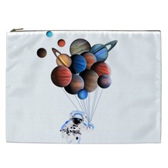 Planets  Cosmetic Bag (xxl)  by Valentinaart