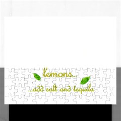 When Life Gives You Lemons Rectangular Jigsaw Puzzl by Valentinaart